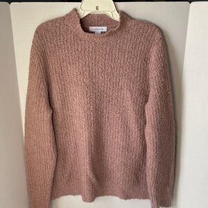 Liz Claiborne  Women's Size XL Blush Pink  Boxy  Sweater 6% Wool